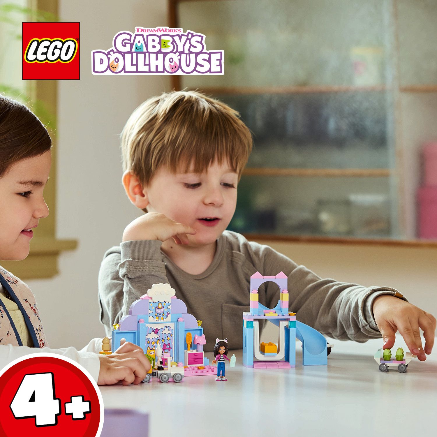 Конструктор LEGO Gabby’s Dollhouse Міні-кото-ясла Ґаббі (10796) купити ...