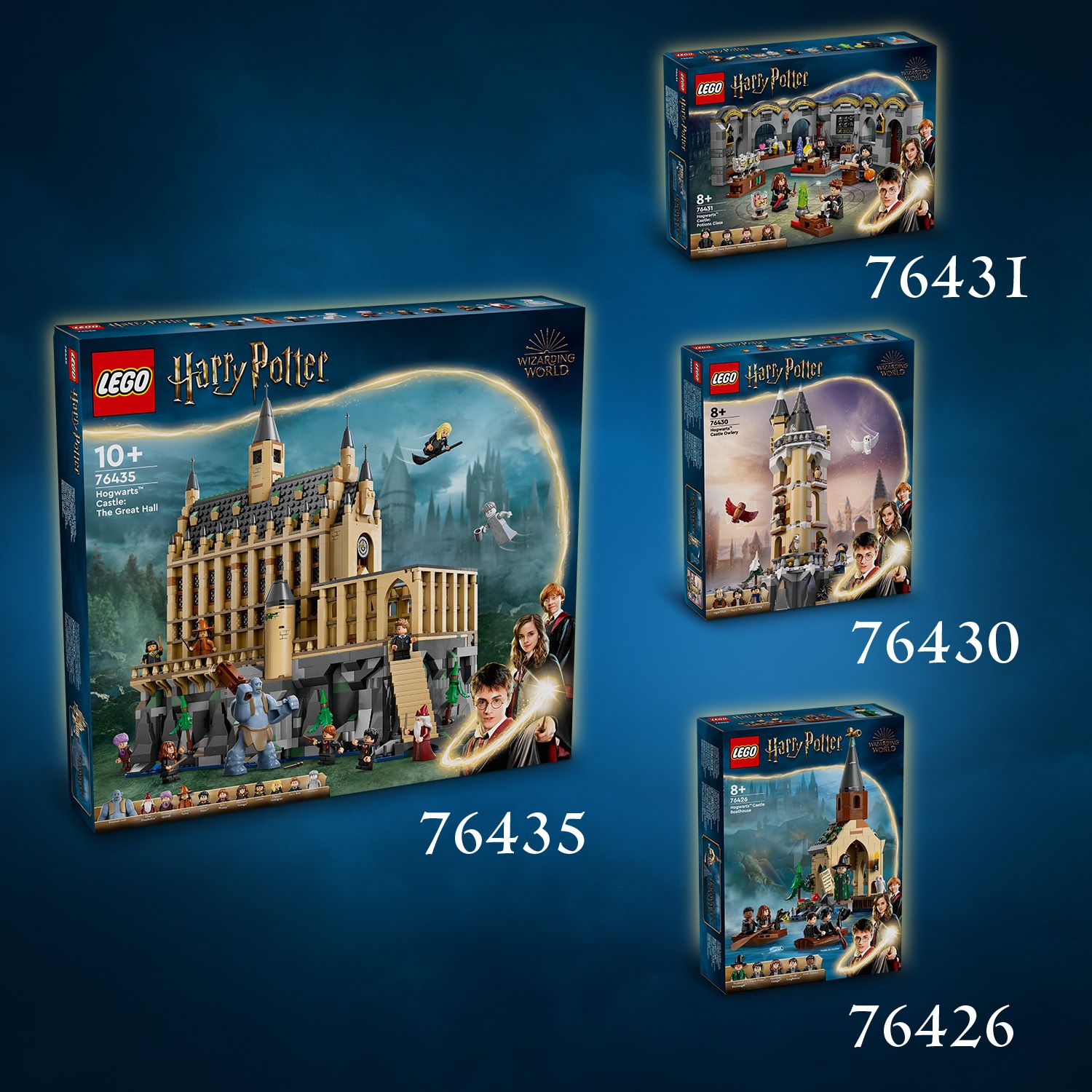 Конструктор LEGO Harry Potter™ Замок Гоґвортс: Велика зала (76435