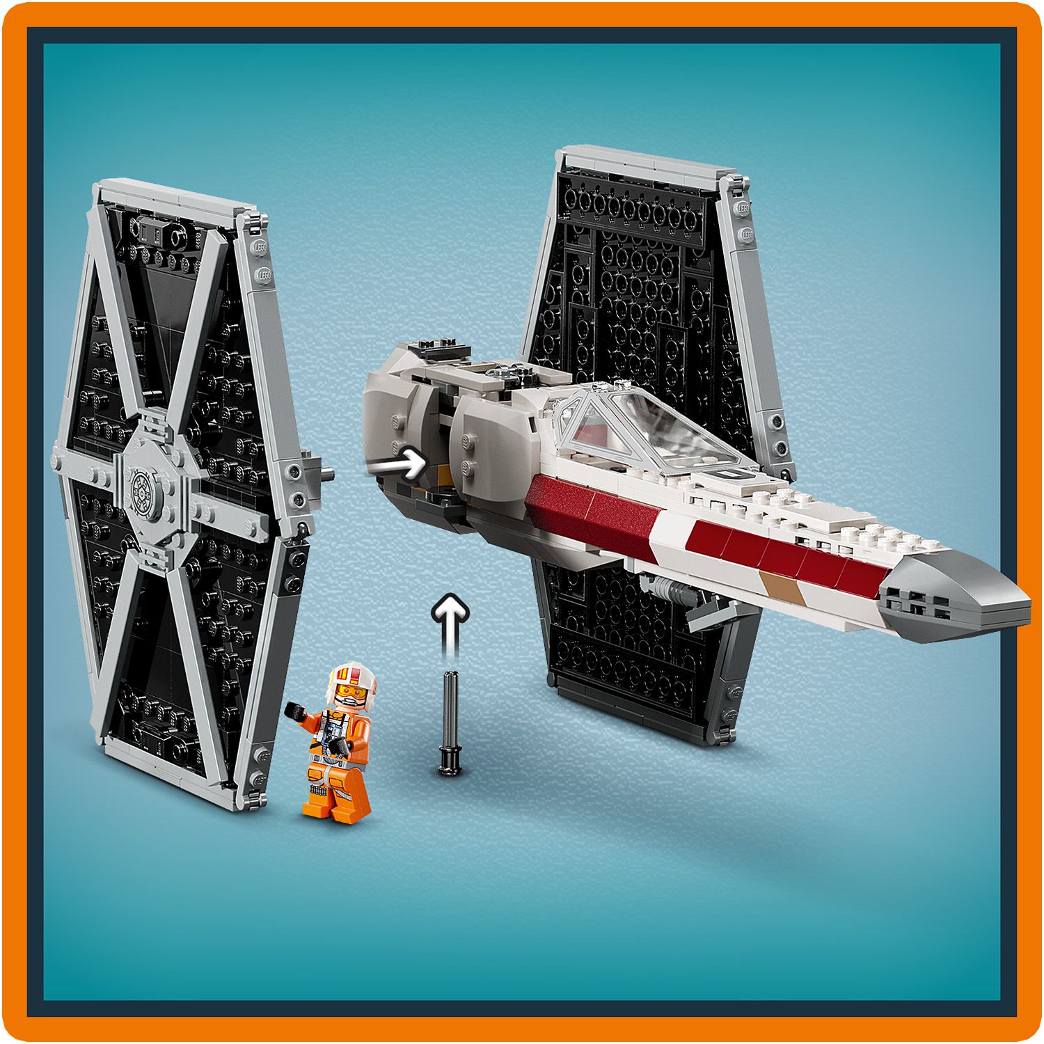 Конструктор LEGO Star Wars™ Збірний пакет «Винищувач TIE і