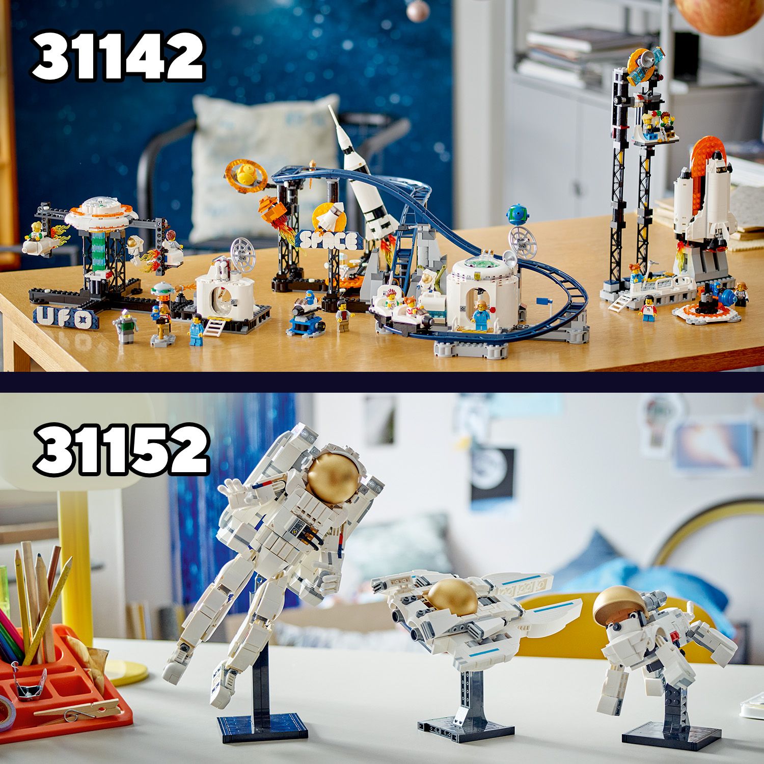 Перегляньте більше ігрових наборів LEGO® 3в1 для дітей