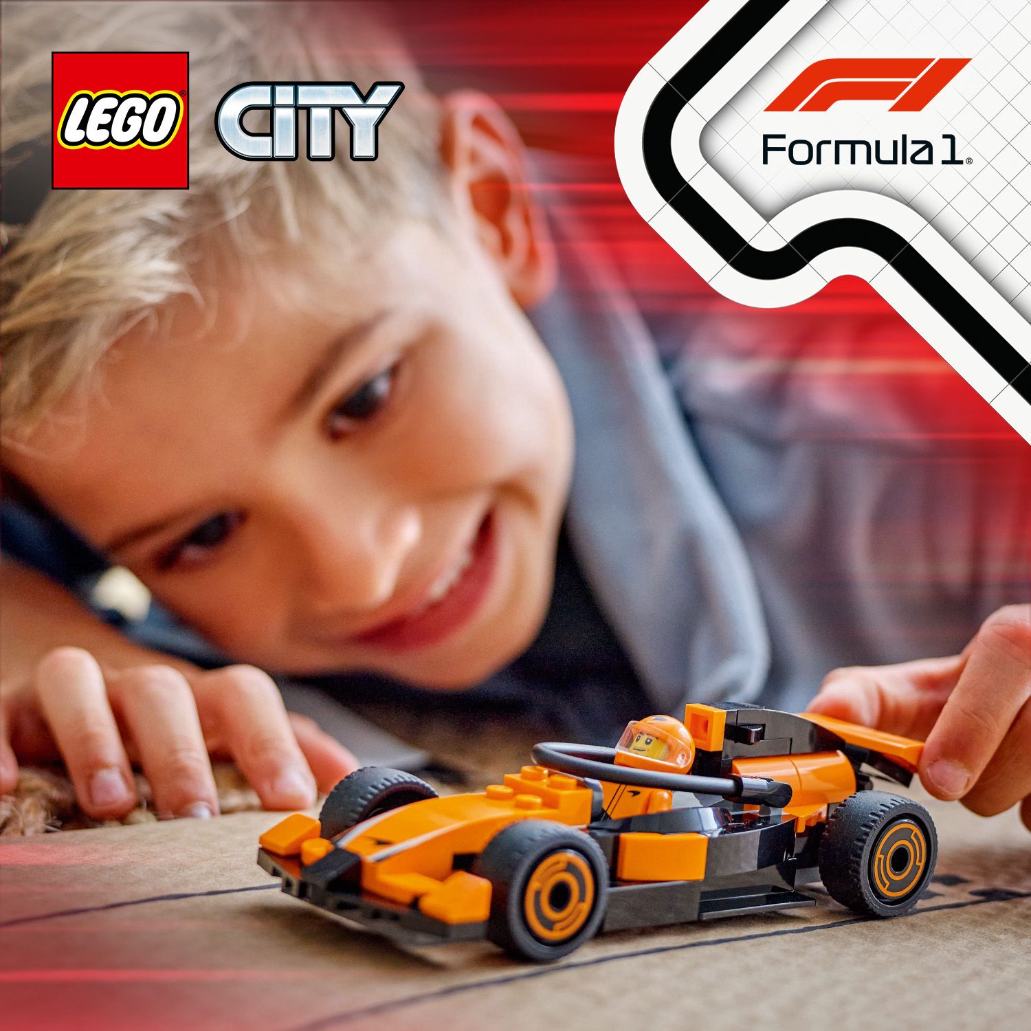 Іграшковий автомобіль для перегонів LEGO® City F1®