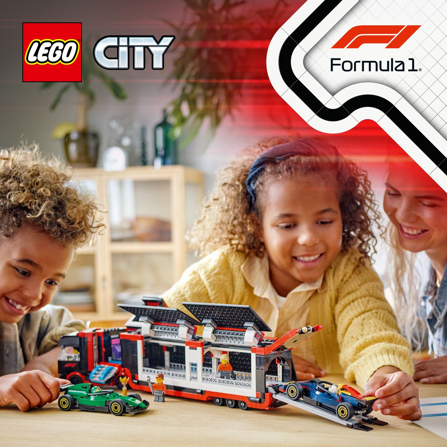 Іграшкова вантажівка-транспортер LEGO® F1®