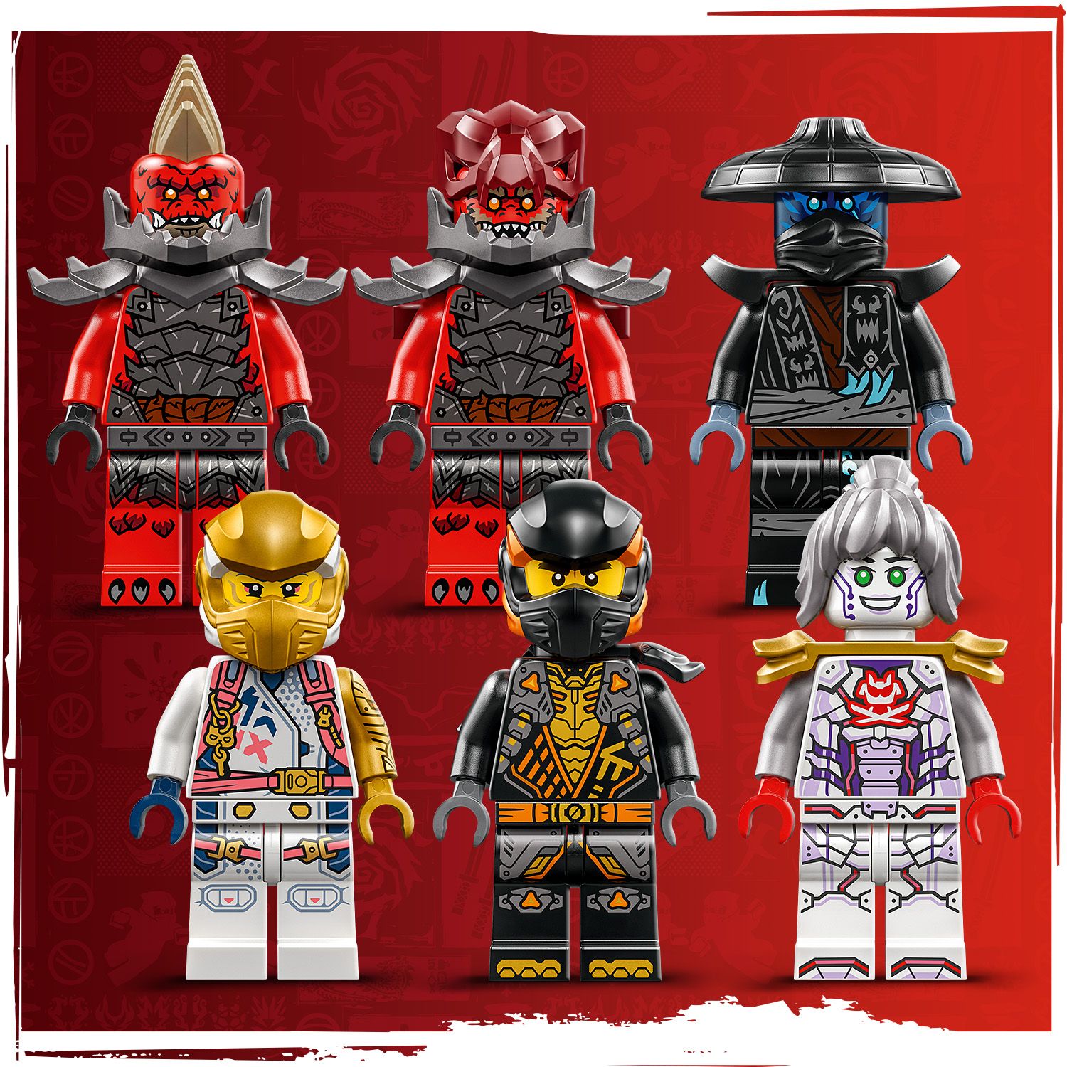 6 мініфігурок NINJAGO®