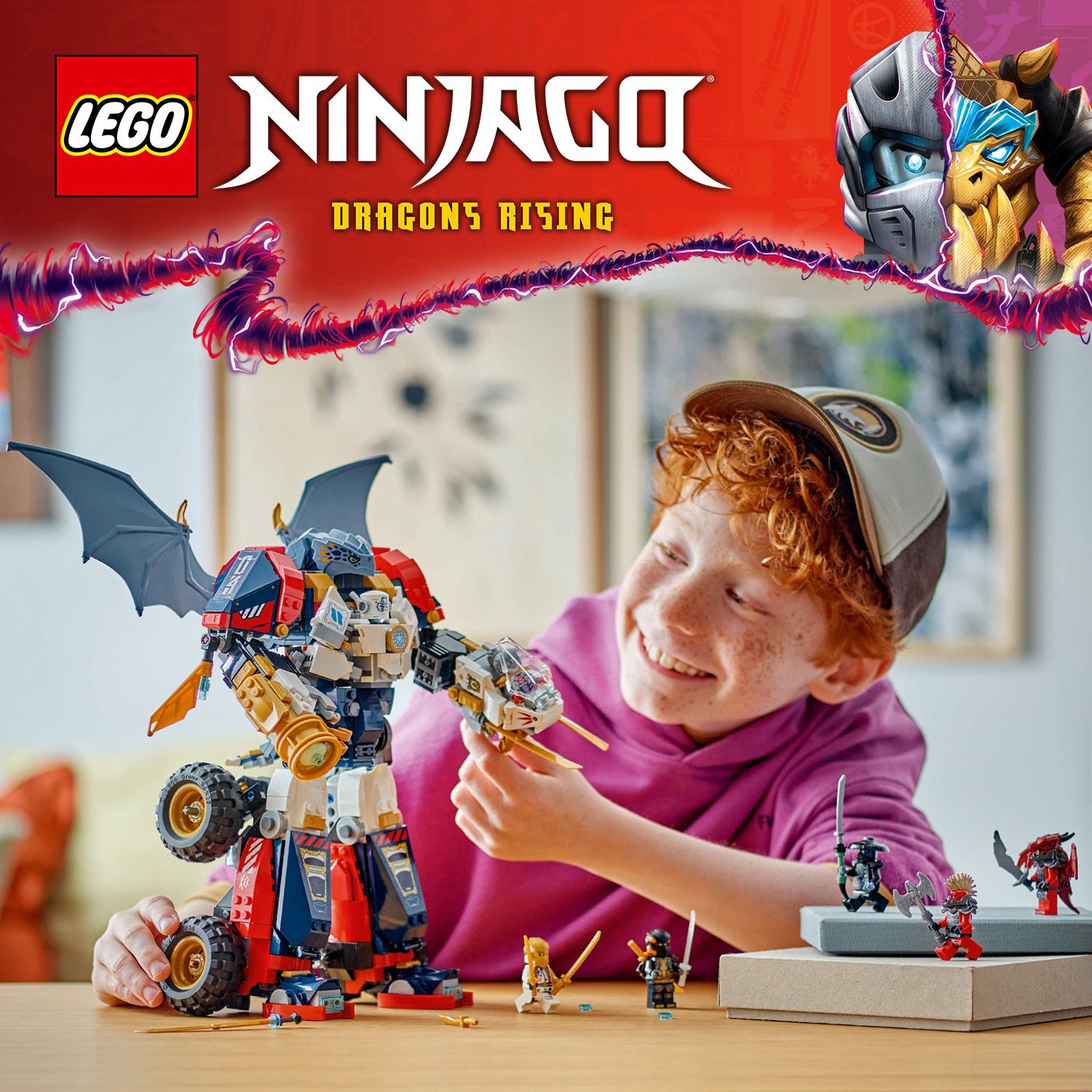 Ігровий набір роботів LEGO® NINJAGO® 4-в-1