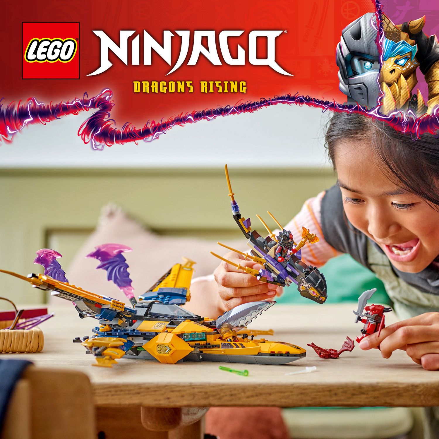 Чудовий реактивний ігровий набір LEGO® NINJAGO®