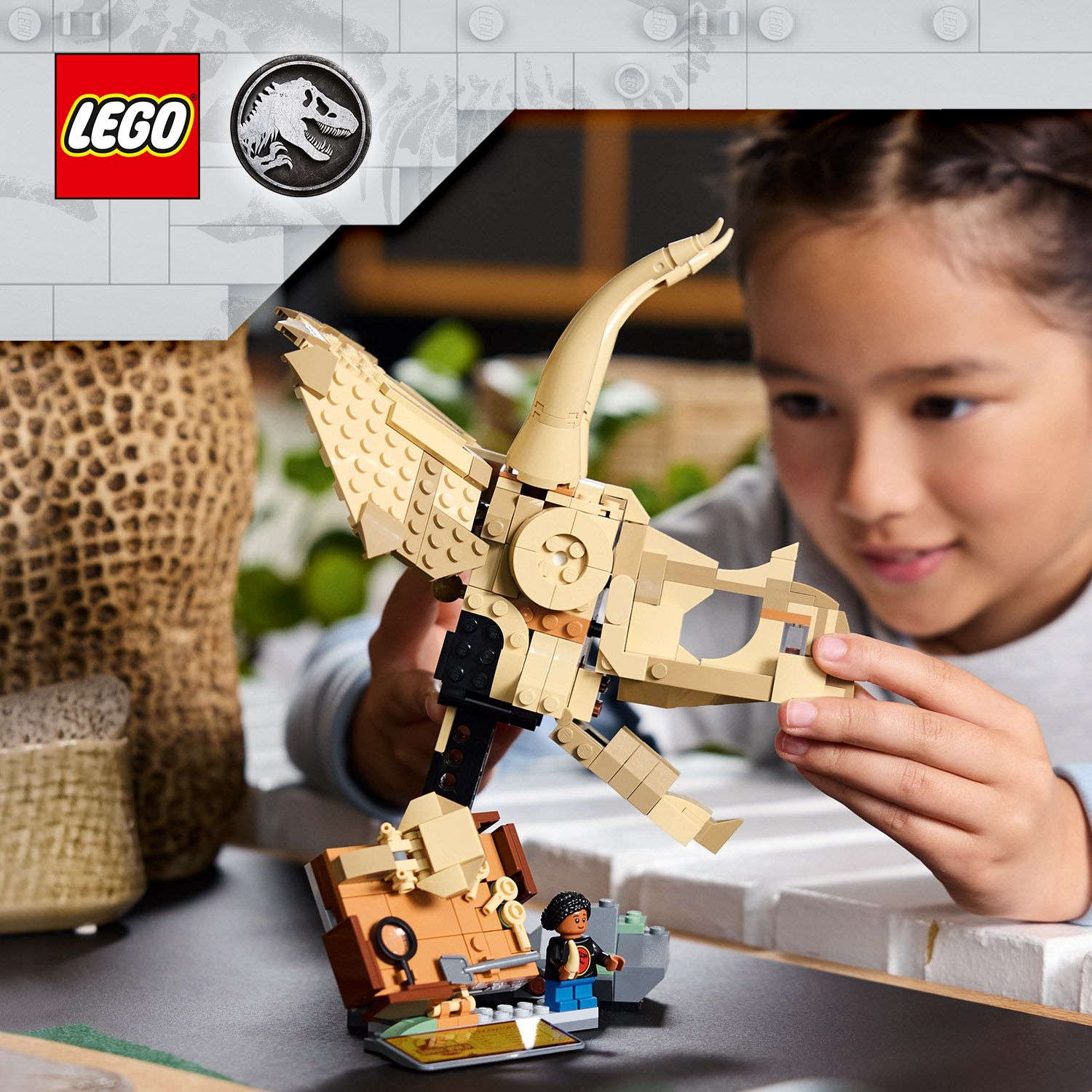 LEGO® Jurassic World збірні скамʼянілості динозаврів