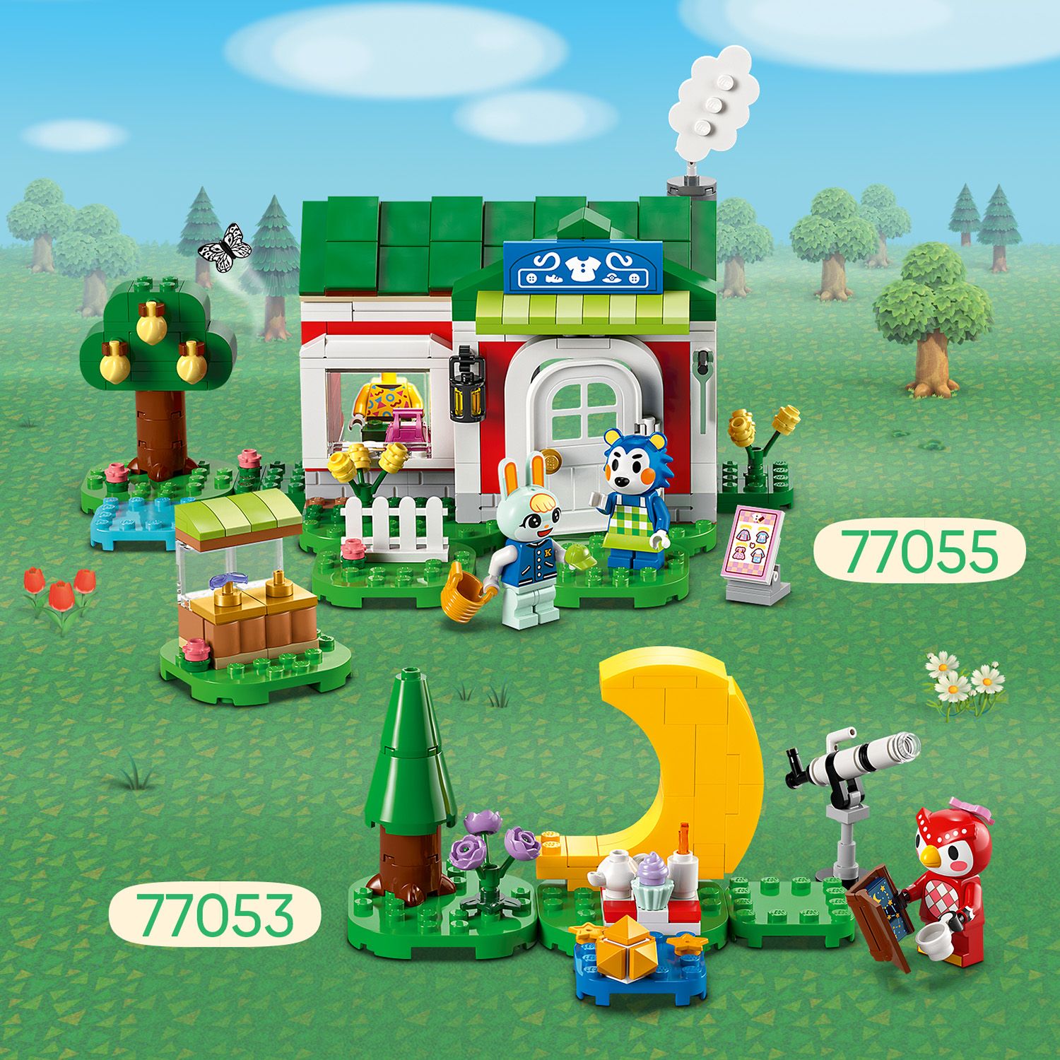 Збільшуйте свій світ LEGO® Animal Crossing™