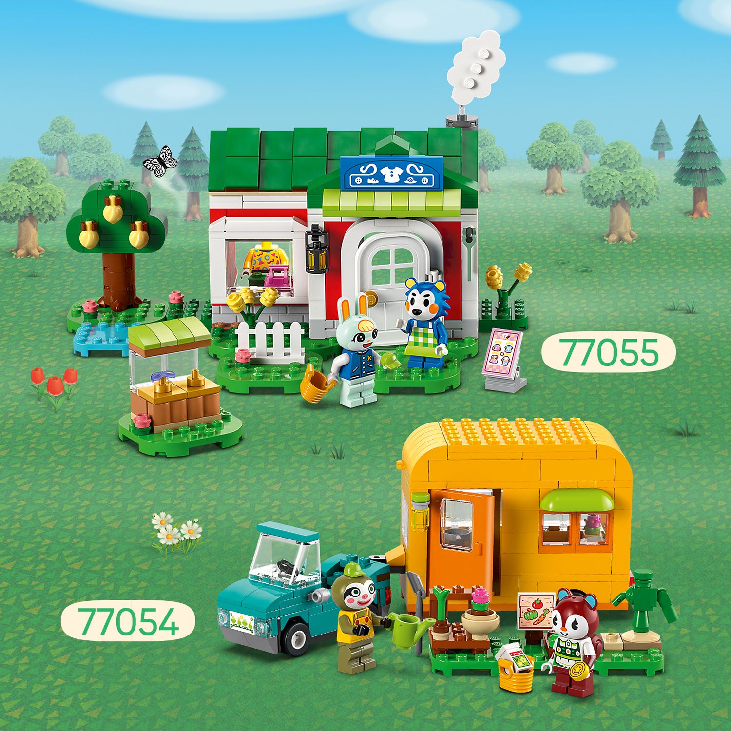 Розширюйте всесвіт LEGO® Animal Crossing™!