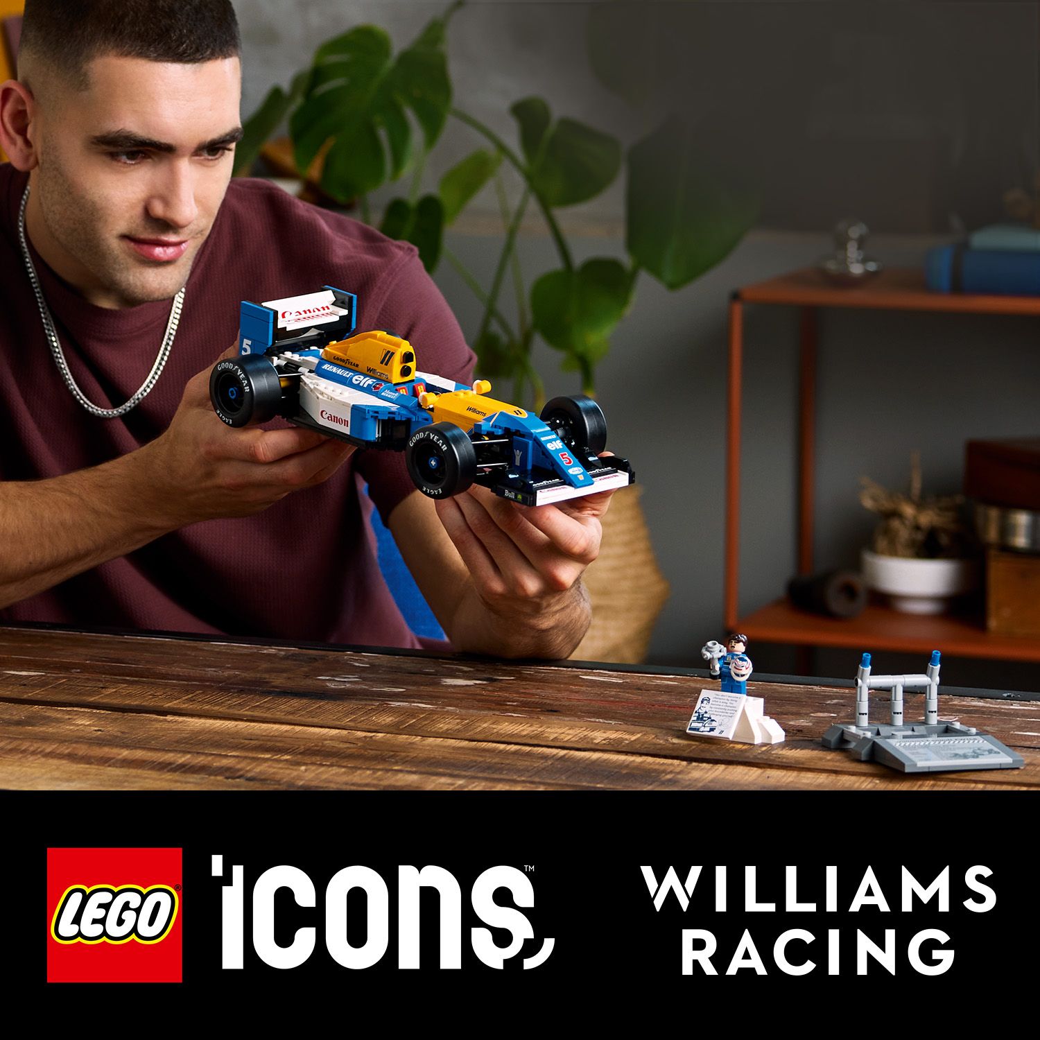 Точна копія гоночного автомобіля LEGO® F1