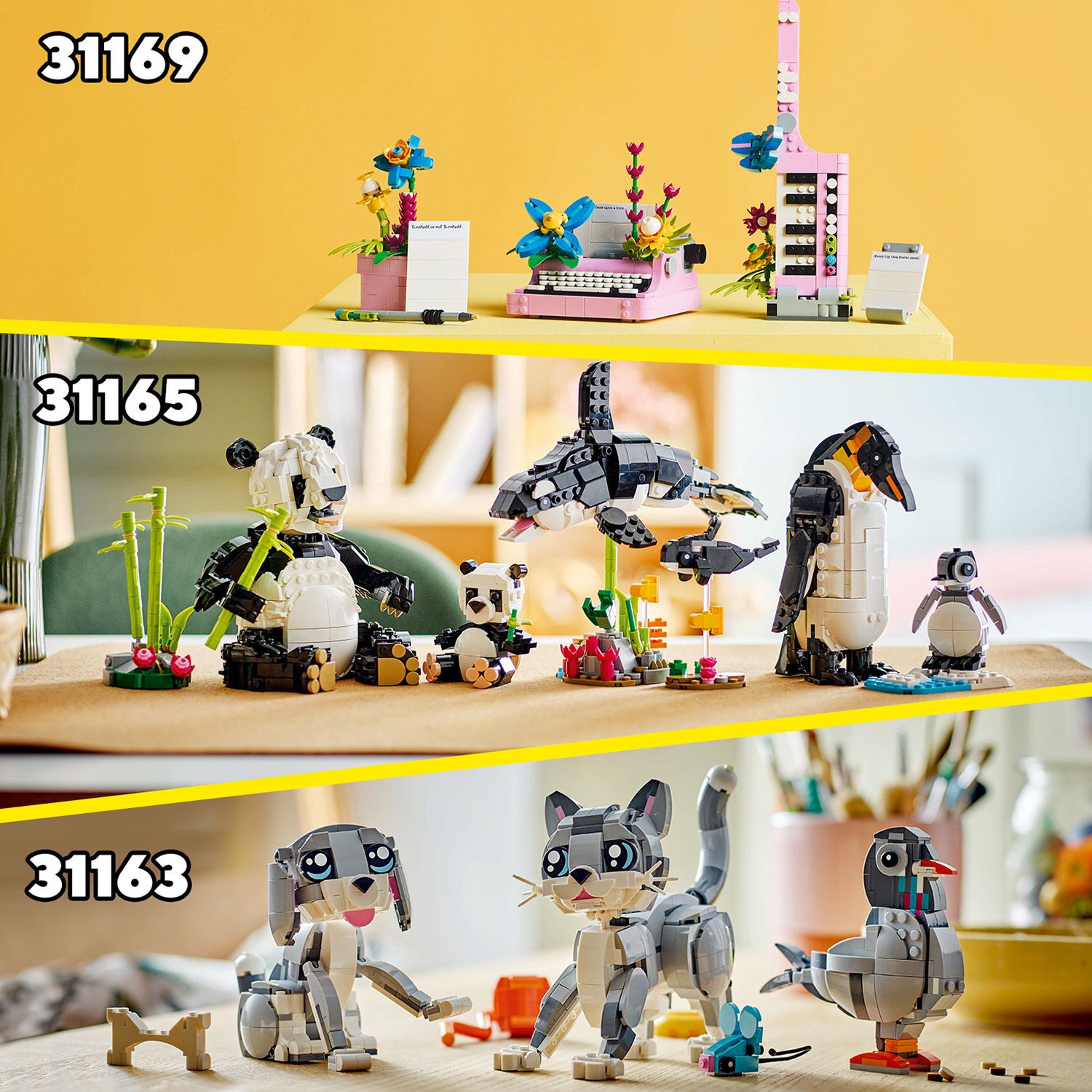 Перегляньте інші набори LEGO® Creator 3в1