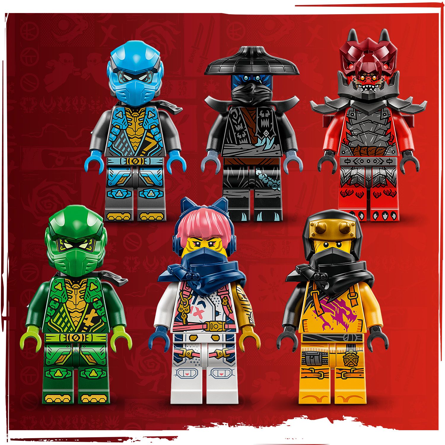6 мініфігурок NINJAGO®