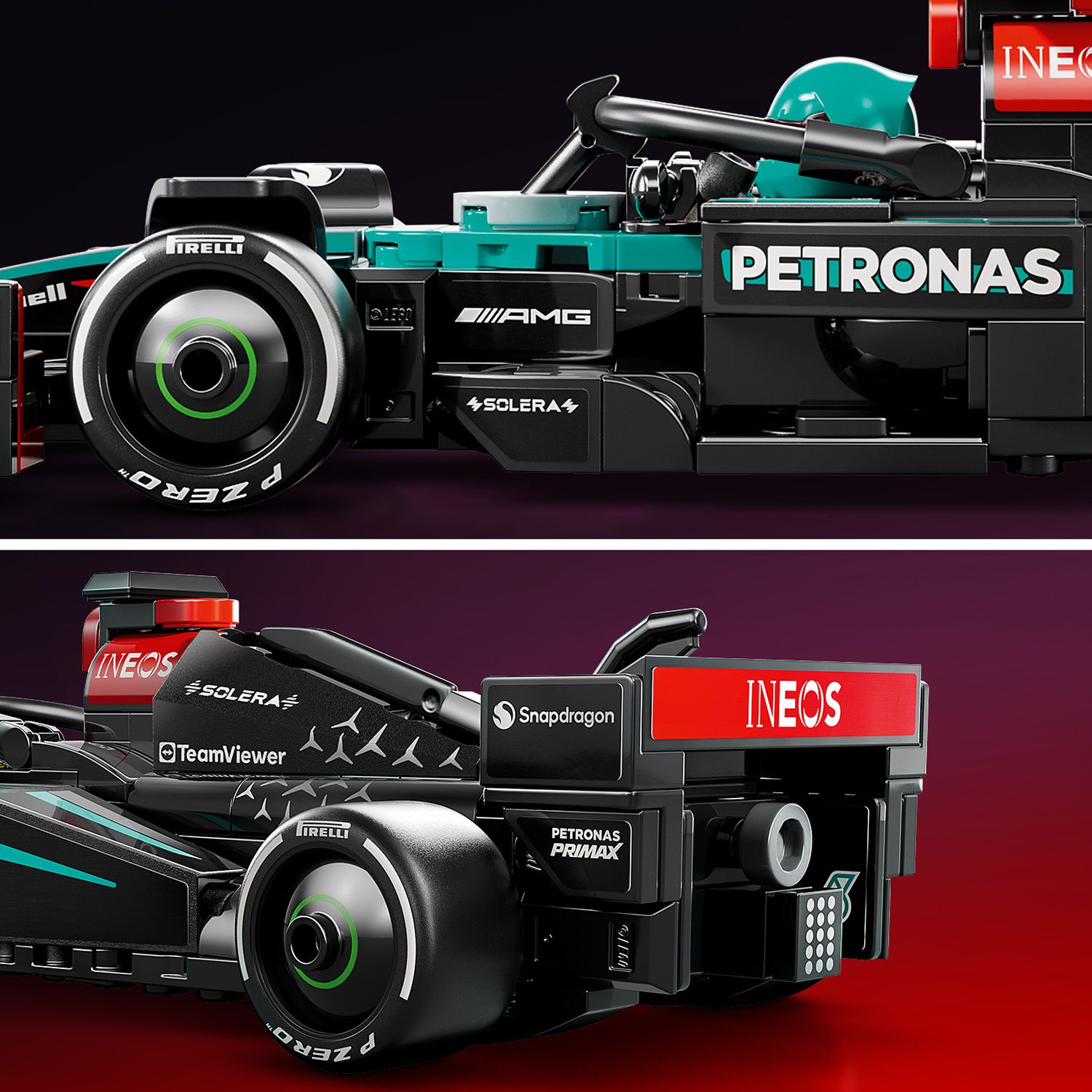 Деталі командного Mercedes-AMG PETRONAS F1®