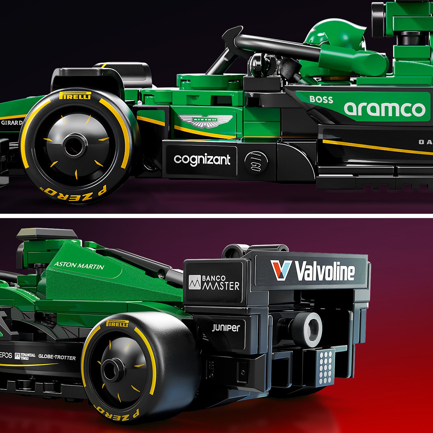 Деталі автентичного Aston Martin Aramco F1®