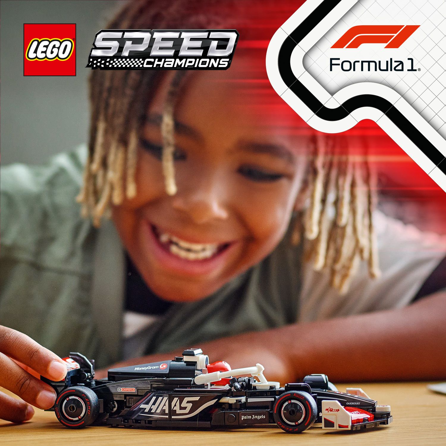 Ігровий набір для перегонів MoneyGram Haas F1® Team VF-24