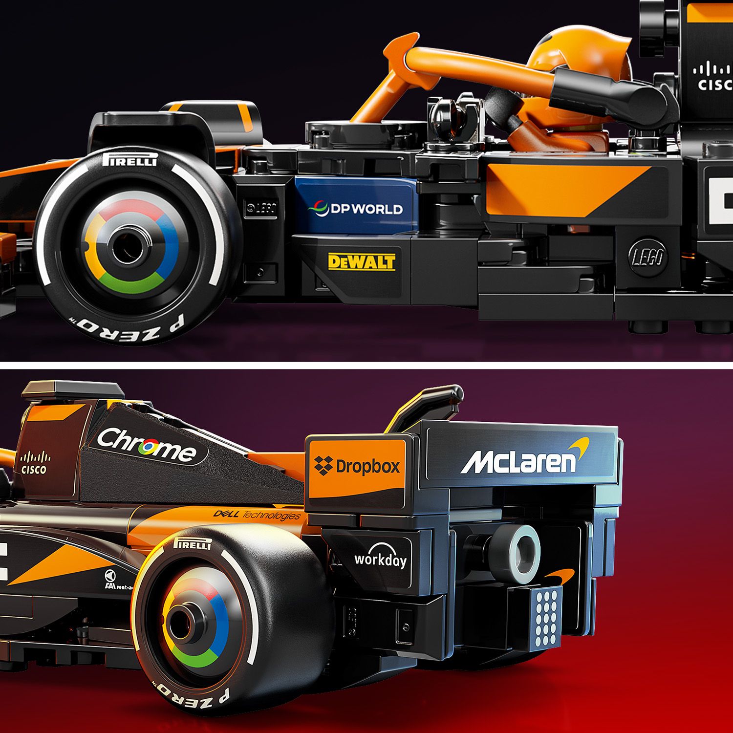 Автентичні деталі команди McLaren F1®