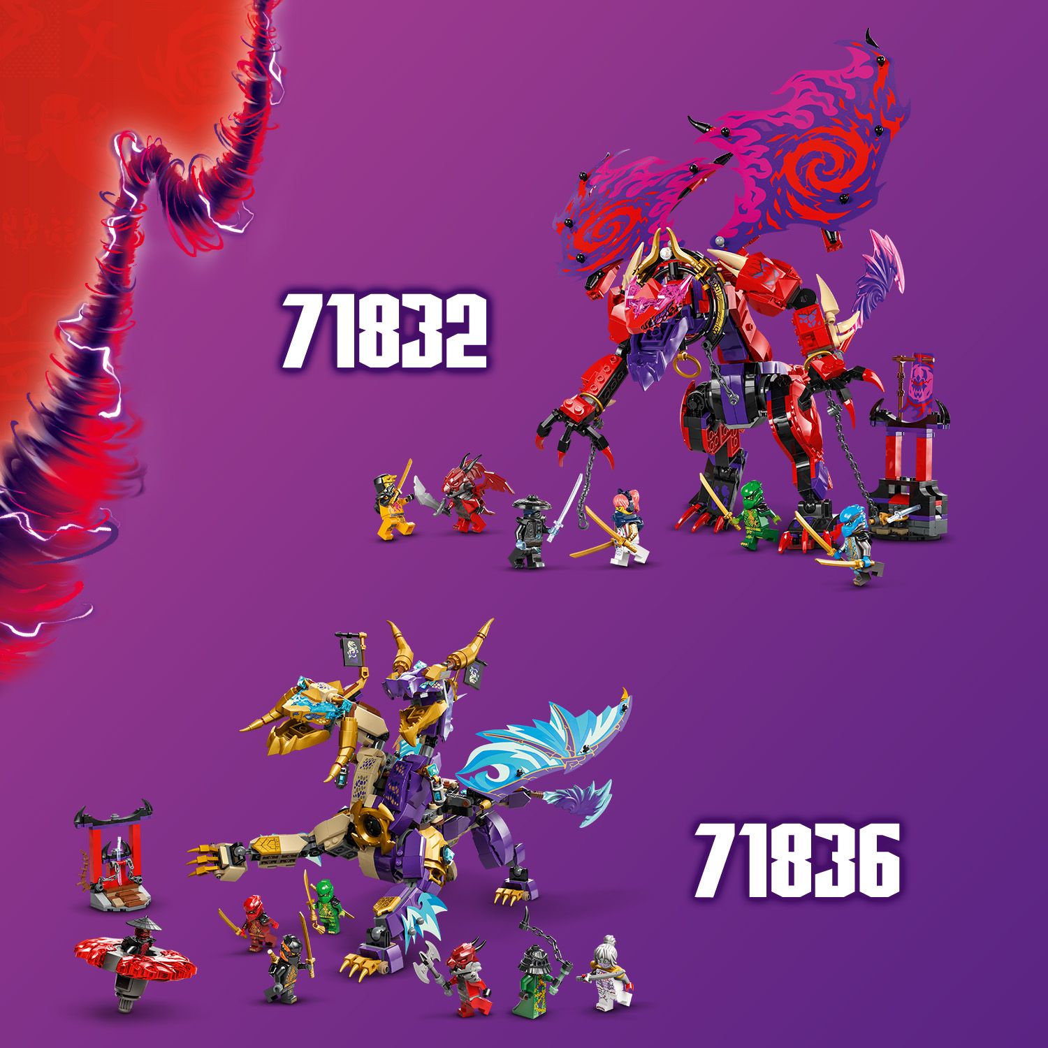 Більше LEGO® NINJAGO® для колекціонування